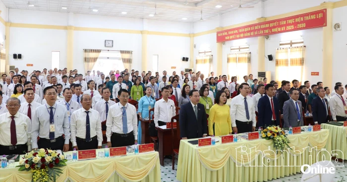 Đại hội đại biểu Đảng bộ xã Diên Khánh lần thứ nhất, nhiệm kỳ 2025-2030