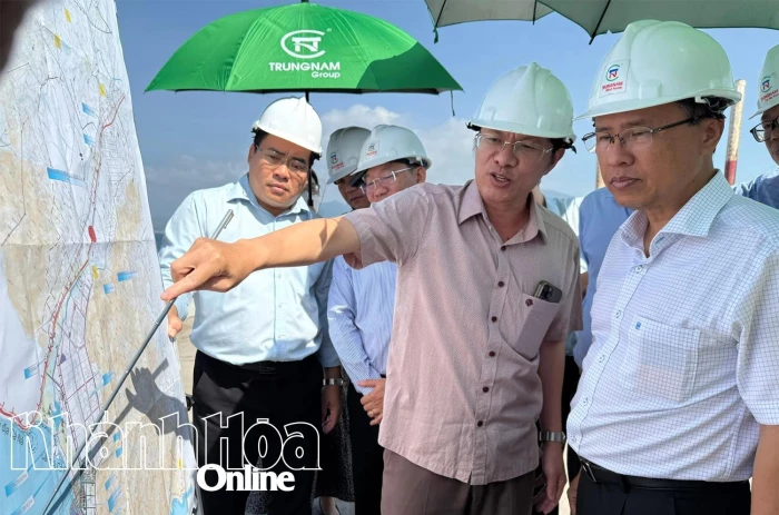 Phó Chủ tịch UBND tỉnh Trần Hòa Nam khảo sát một số dự án, điểm dự kiến bố trí tái định cư