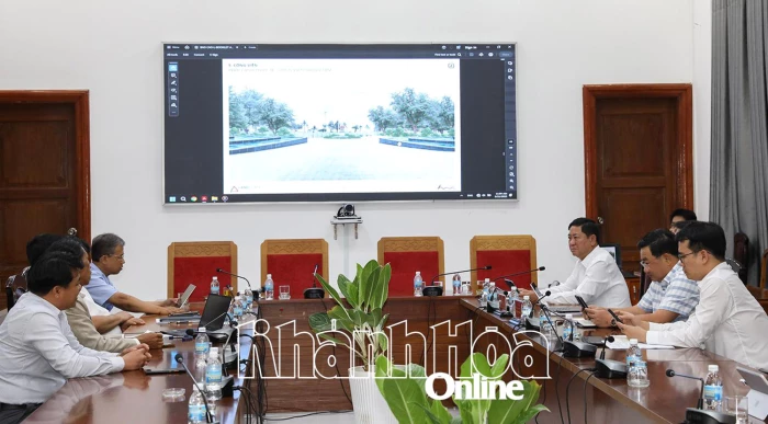 Sớm hoàn chỉnh phương án mặt bằng cảnh quan trụ sở làm việc Tỉnh ủy, Đoàn Đại biểu Quốc hội và HĐND tỉnh, UBND tỉnh