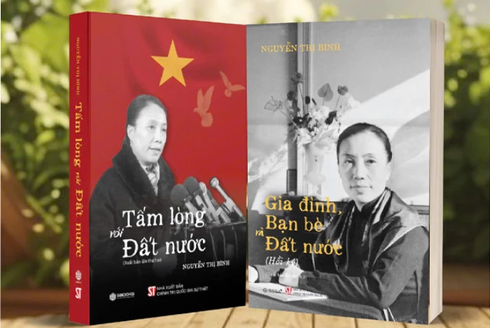 Sách“Tấm lòng với Đất nước” - Dấu ấn của nguyên Phó Chủ tịch nước Nguyễn Thị Bình