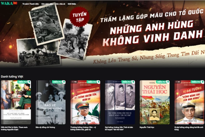 Tủ sách sử Việt miễn phí ra mắt nhân kỷ niệm 80 năm Quốc khánh