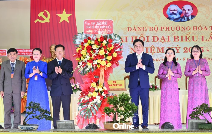 hoa-thang: Đại hội đại biểu Đảng bộ phường Hòa Thắng lần thứ nhất, nhiệm kỳ 2025 - 2030