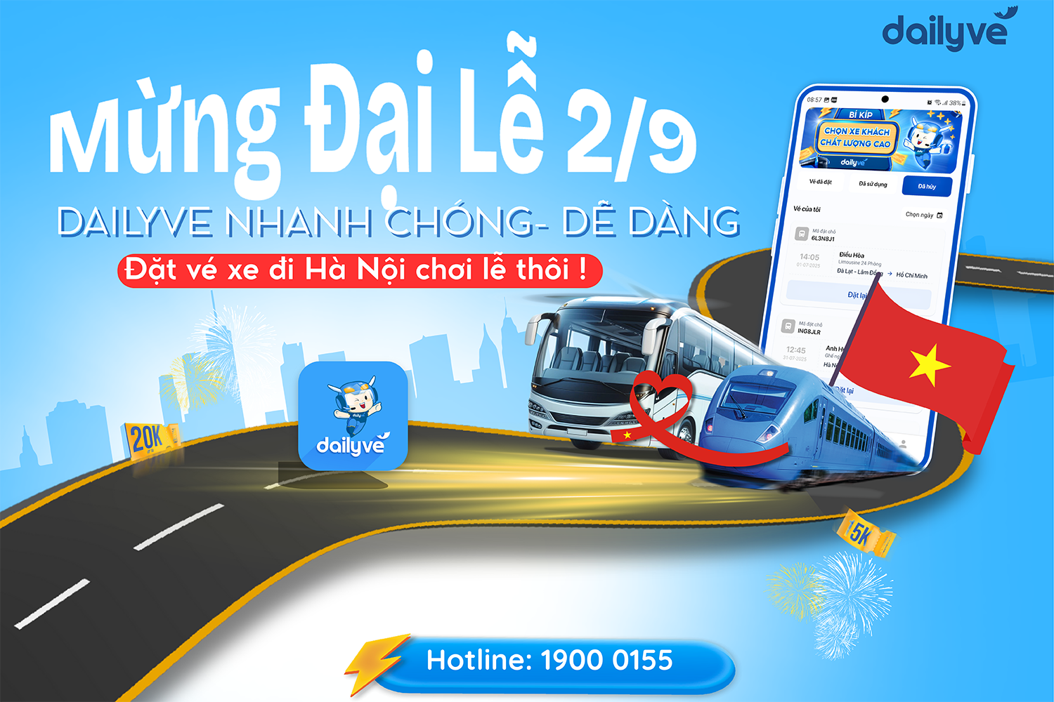 Nền tảng đặt vé sắp ra mắt, đồng hành cùng mùa lễ hội.
