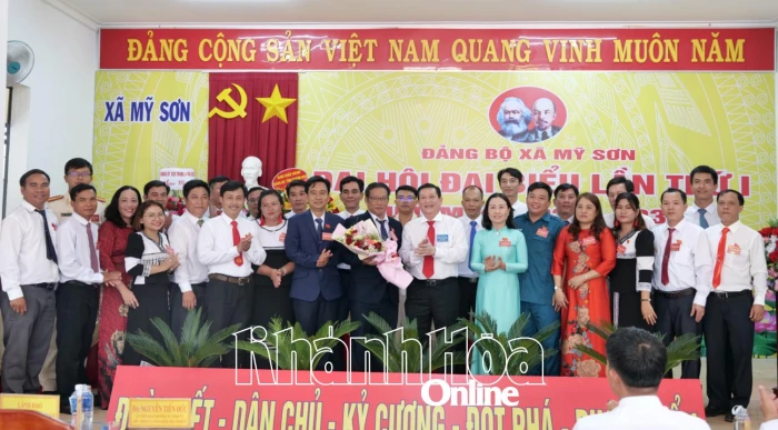 Đại hội đại biểu Đảng bộ xã Mỹ Sơn lần thứ nhất, nhiệm kỳ 2025 - 2030