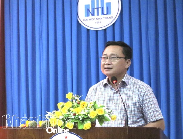 Tiến sĩ Quách Hoài Nam giữ chức vụ Hiệu trưởng Trường Đại học Nha Trang