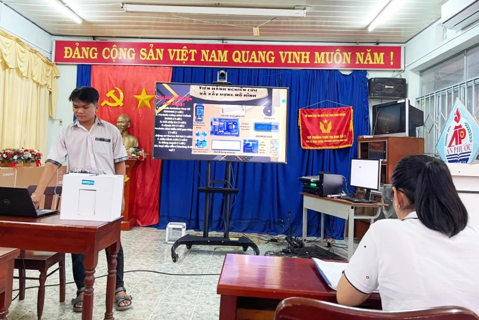 Trường THPT An Phước: Điểm sáng trong ứng dụng công nghệ thông tin