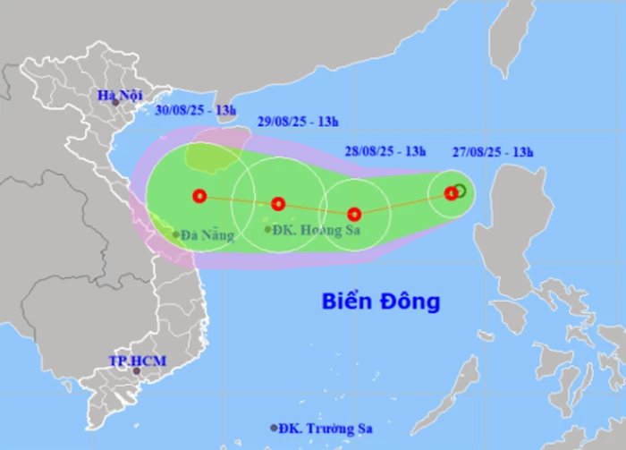 Cảnh báo mưa dông, gió mạnh khu vực Khánh Hòa