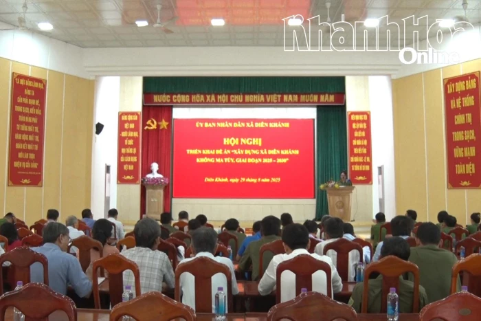 Xã Diên Khánh triển khai Đề án “Xây dựng xã không ma túy, giai đoạn 2025 - 2030”