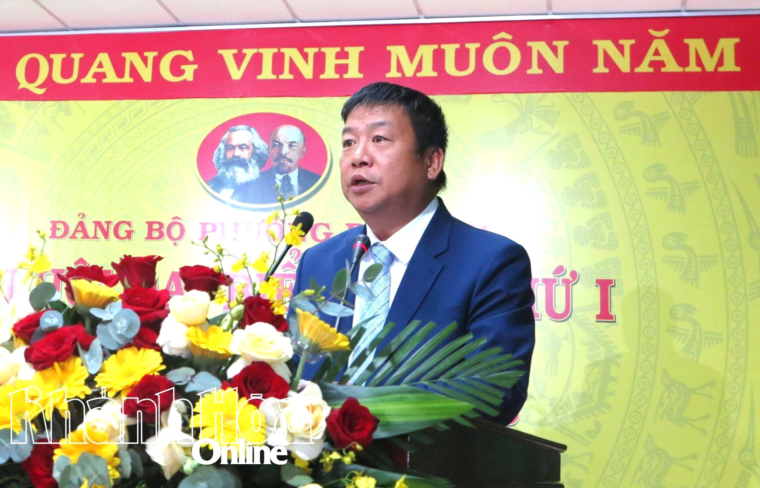 Đồng chí Võ Hoàn Hải phát biểu chỉ đạo tại đại hội.