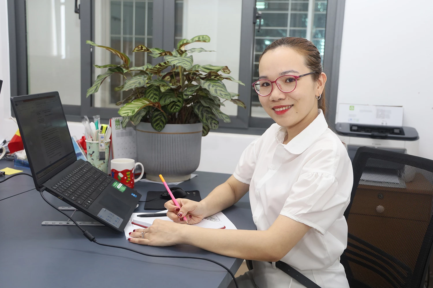 Bà Hoàng Thị Thanh Hoa.
