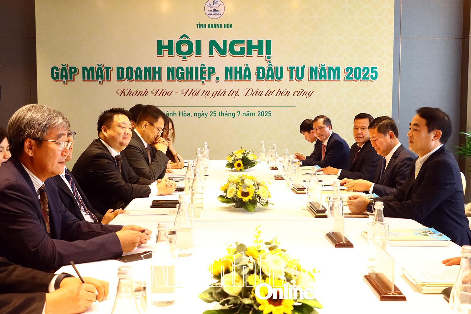 Hội nghị gặp mặt doanh nghiệp, nhà đầu tư năm 2025 là một trong những hoạt động nổi bật do Sở Tài chính tham mưu tỉnh tổ chức thành công vừa qua. Ảnh: Anh Tuấn
