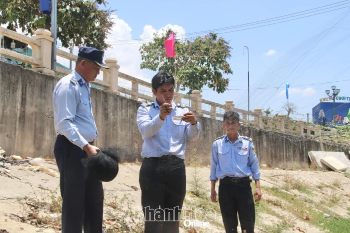 Công ty Yến sào Khánh Hòa thu giữ hơn 100m lưới bẫy chim yến