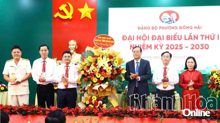 Đại hội đại biểu Đảng bộ phường Đông Hải lần thứ nhất, nhiệm kỳ 2025 - 2030