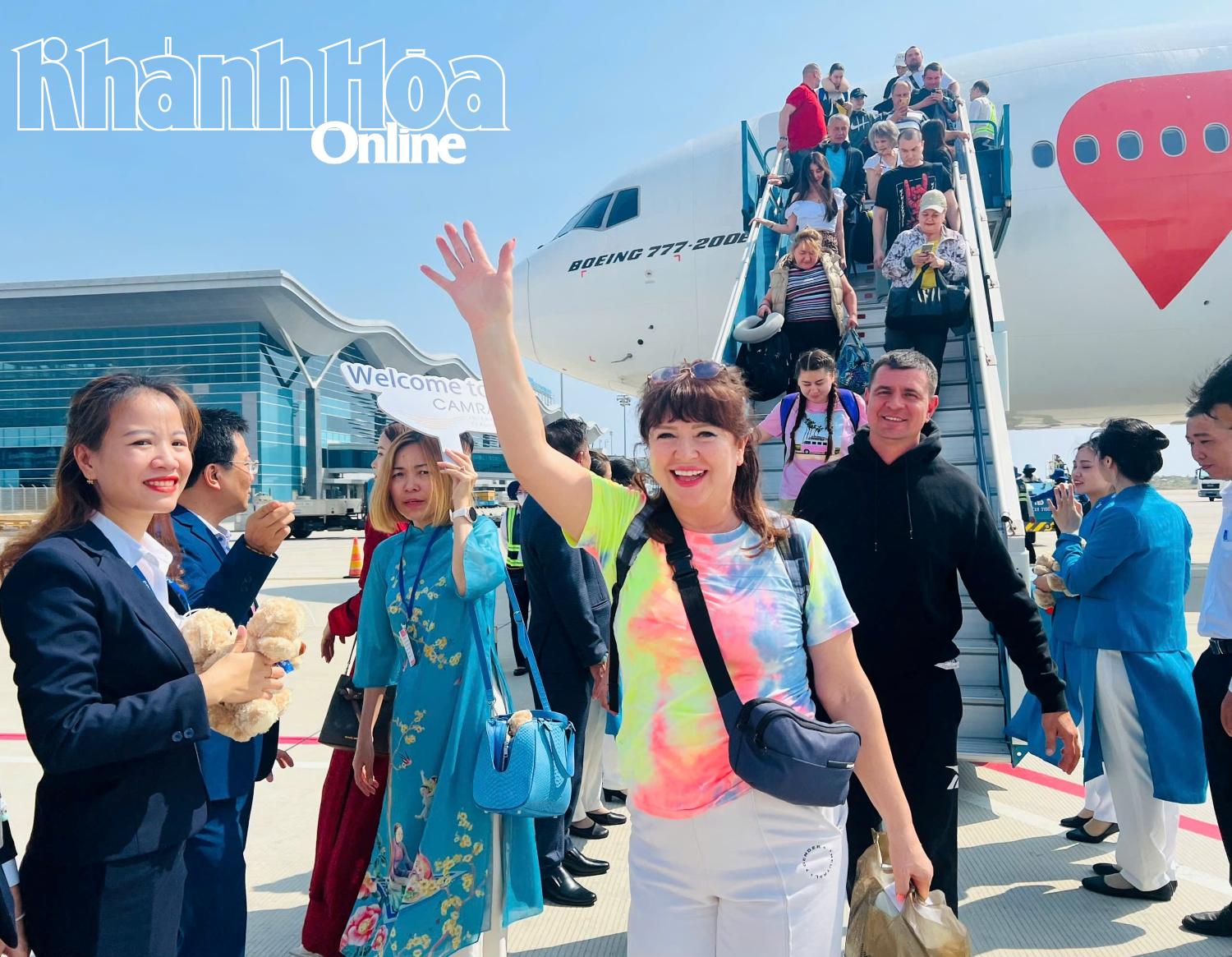 Khách Nga đến Khánh Hòa ngày càng nhiều.