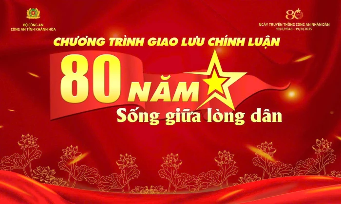 Tối 14-8: Livestream Chương trình Giao lưu chính luận “80 năm sống giữa lòng dân”