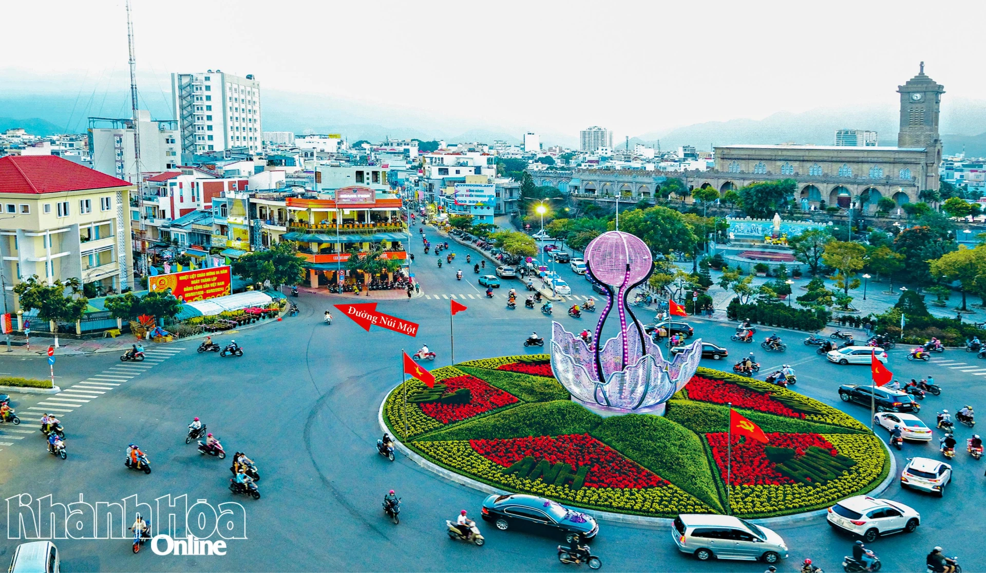 Khu vực Ngã Sáu. Ảnh: THÀNH AN
