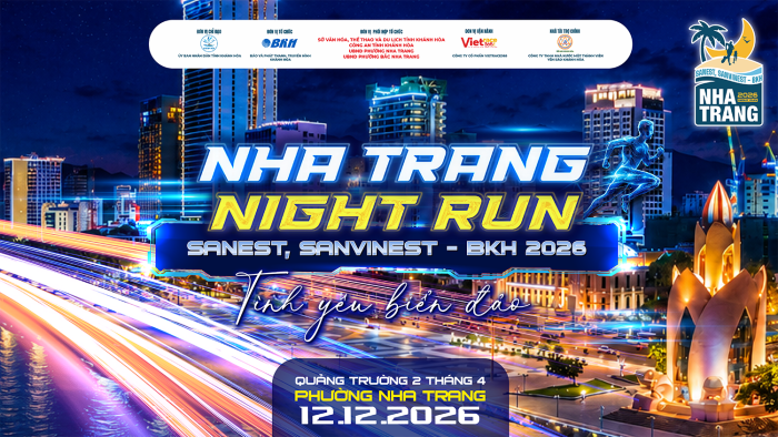 [Trailer] Nha Trang Night Run Sanest, Sanvinest - BKH 2026 sẽ được tổ chức vào tháng 12