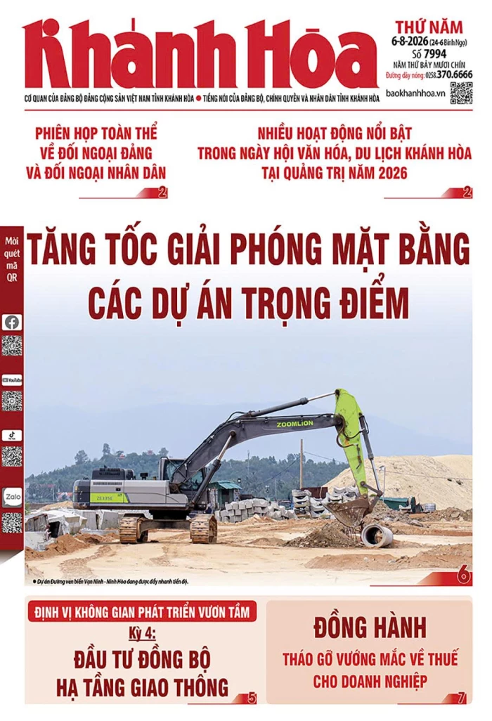 Đọc báo in số 7994 ngày 6/8/2026
