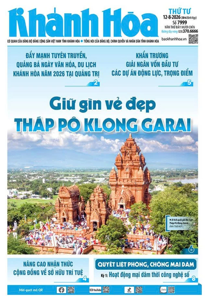 Đọc báo in số 7999 ngày 12/8/2026
