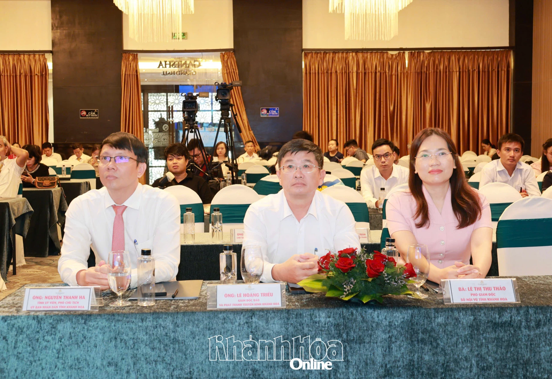 Đồng chí Nguyễn Thanh Hà - Phó Chủ tịch UBND tỉnh tham dự lễ ký kết.