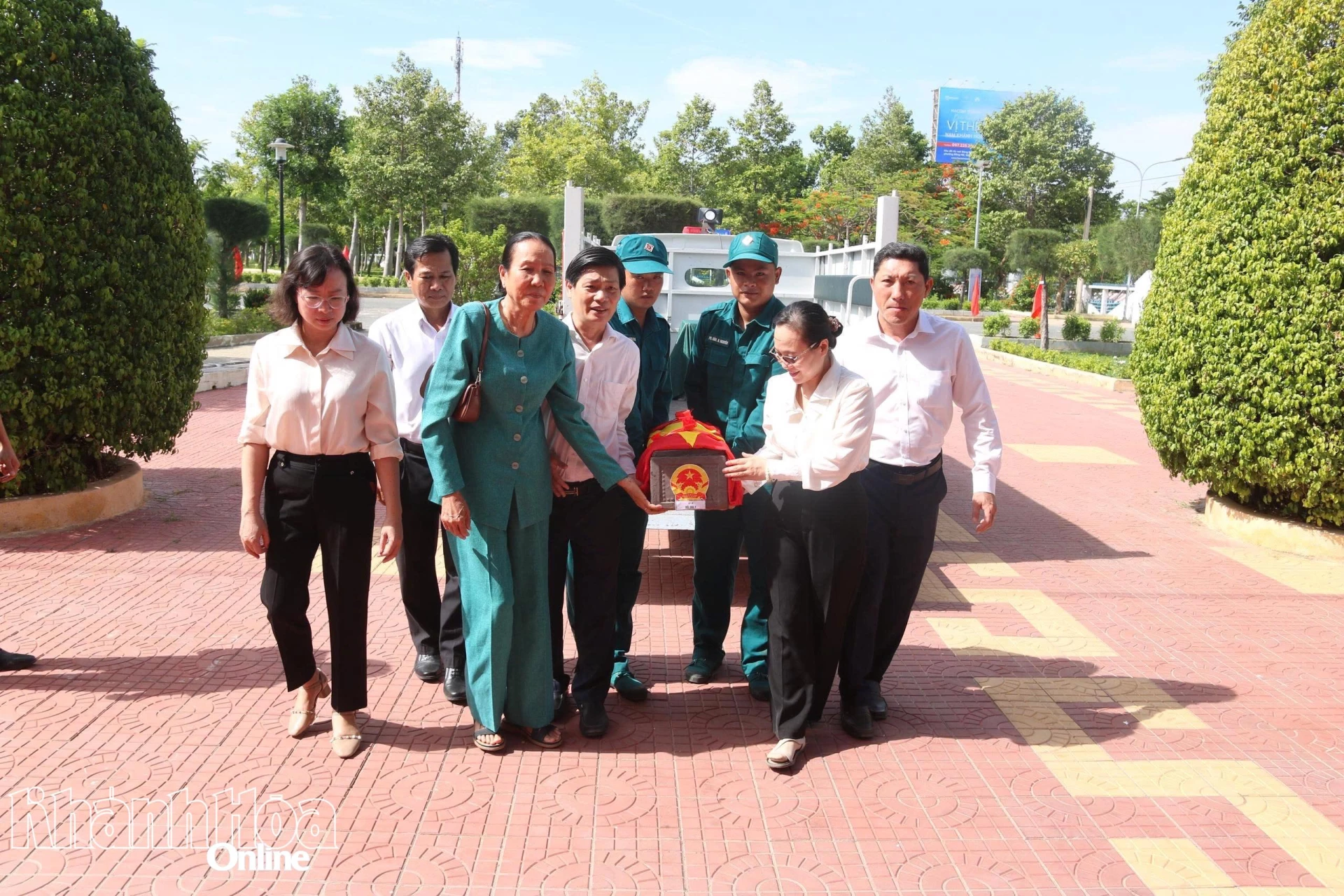 Hài cốt liệt sĩ Đỗ Chạy được quy tập, đưa về an táng tại Nghĩa trang Liệt sĩ Ninh Thuận.