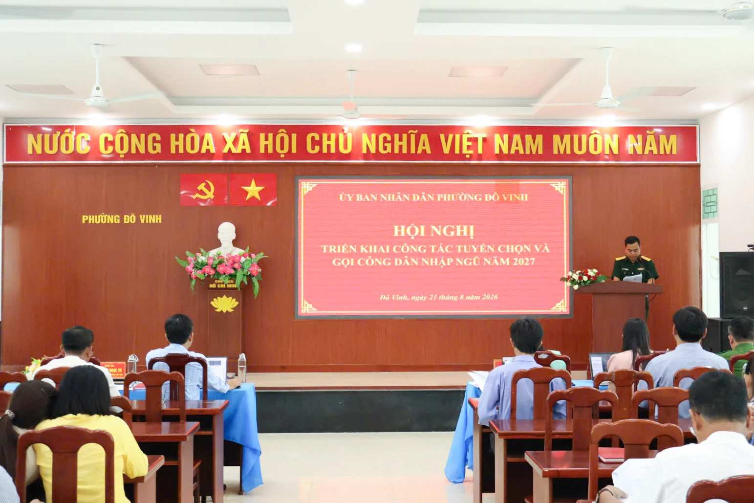 Quang cảnh hội nghị.