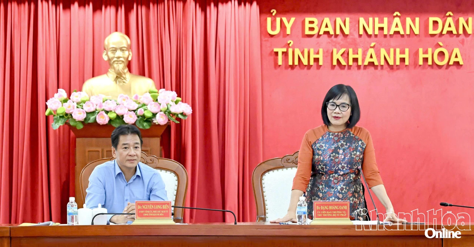 Thứ trưởng Đặng Hoàng Oanh phát biểu kết luận.