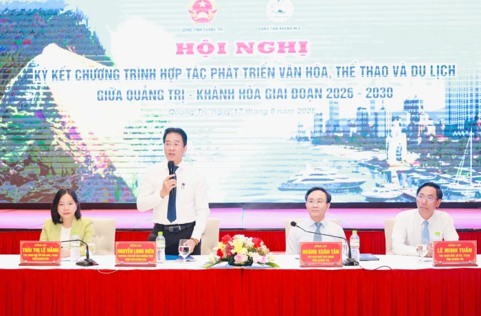 Quảng Trị - Khánh Hòa đẩy mạnh hợp tác văn hóa, thể thao và du lịch 