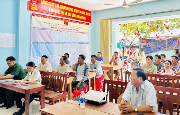 Xã Nam Cam Ranh tuyên truyền, phổ biến Quyết định số 04/2025 của Thủ tướng Chính phủ