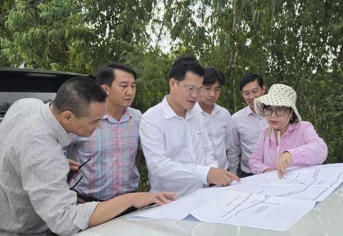 ADB khảo sát vị trí dự kiến xây dựng nhà máy xử lý nước thải