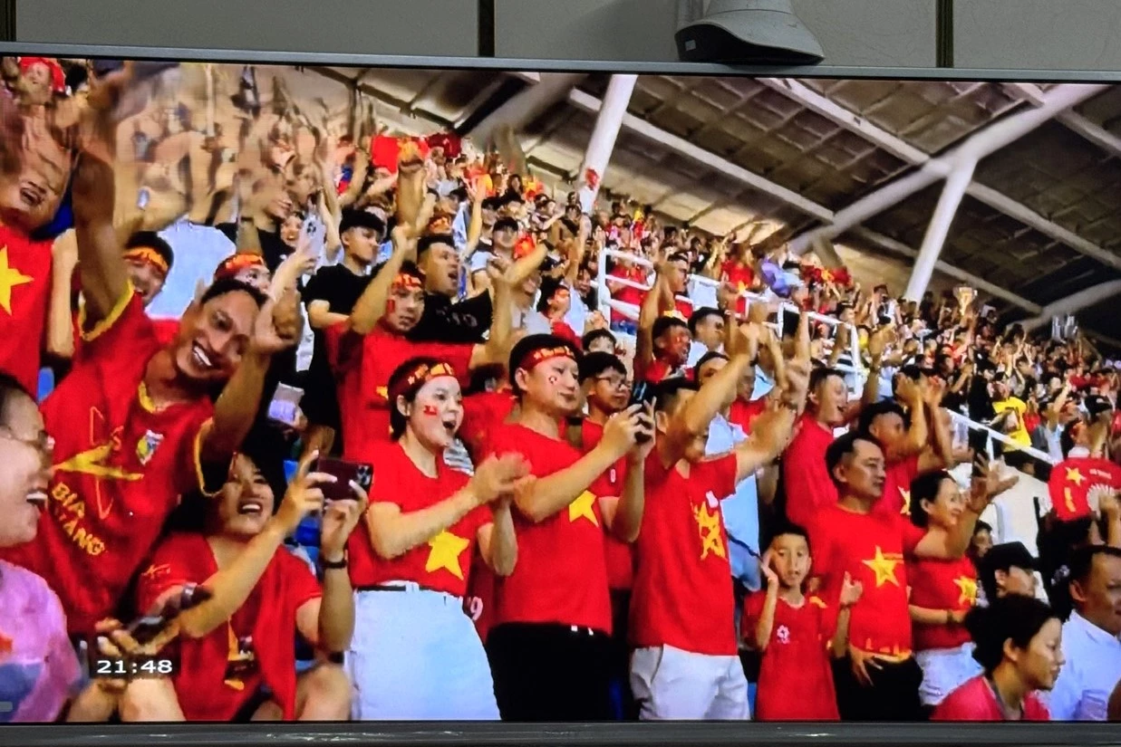 Cổ động viên Việt Nam sẽ tiếp sức cho đội tuyển.