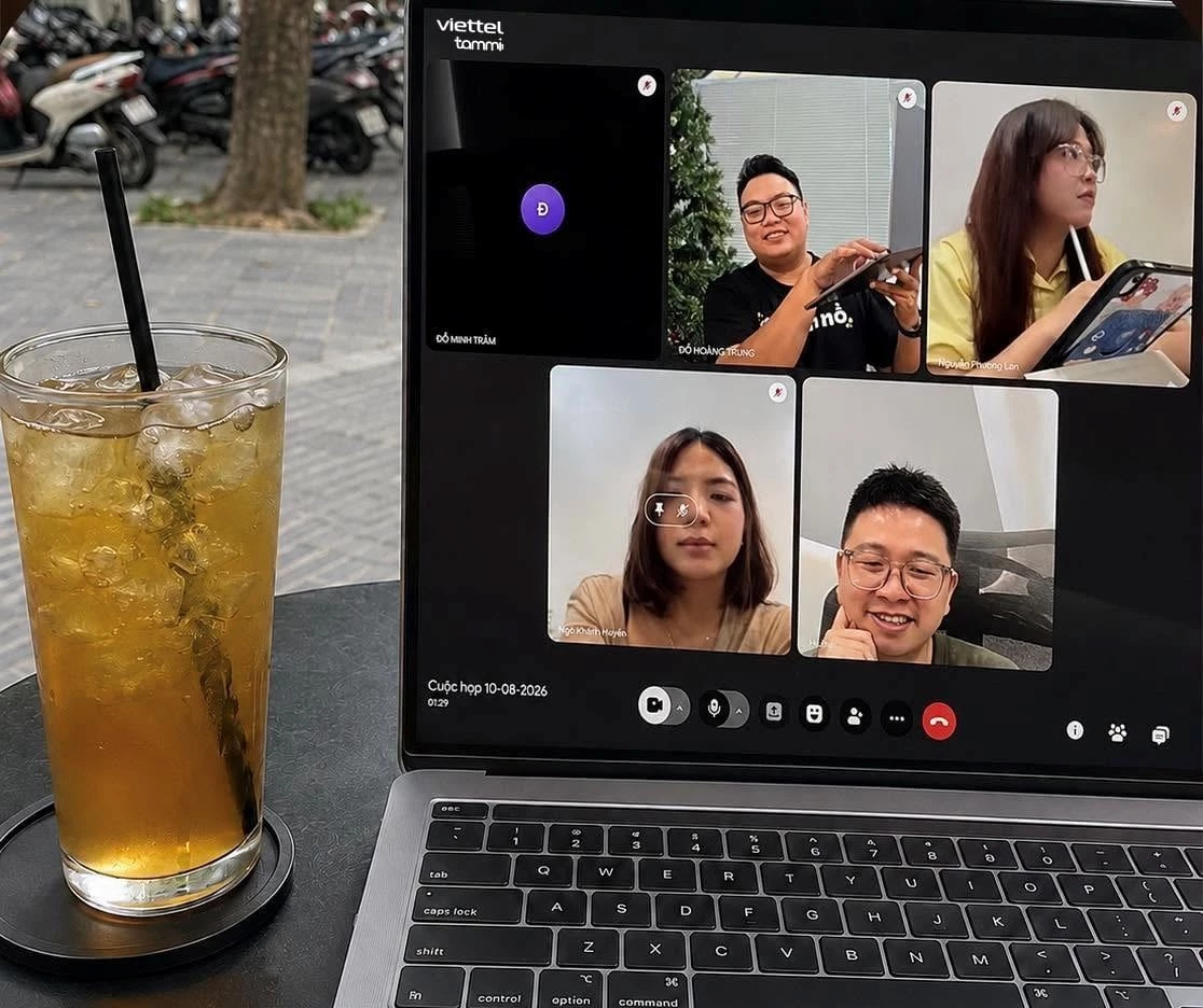 Tammi hỗ trợ cuộc gọi video nhóm lên đến 100 người đồng thời với thời lượng miễn phí tới 120 phút.