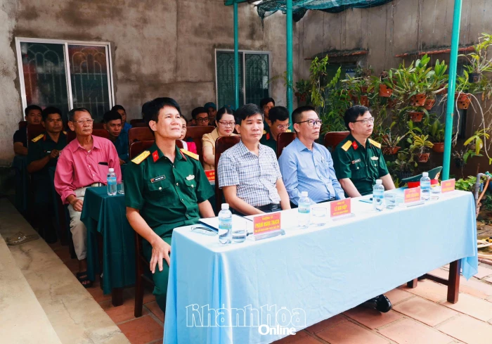 Khởi công xây dựng “Nhà đồng đội” cho quân nhân ở phường Đô Vinh
