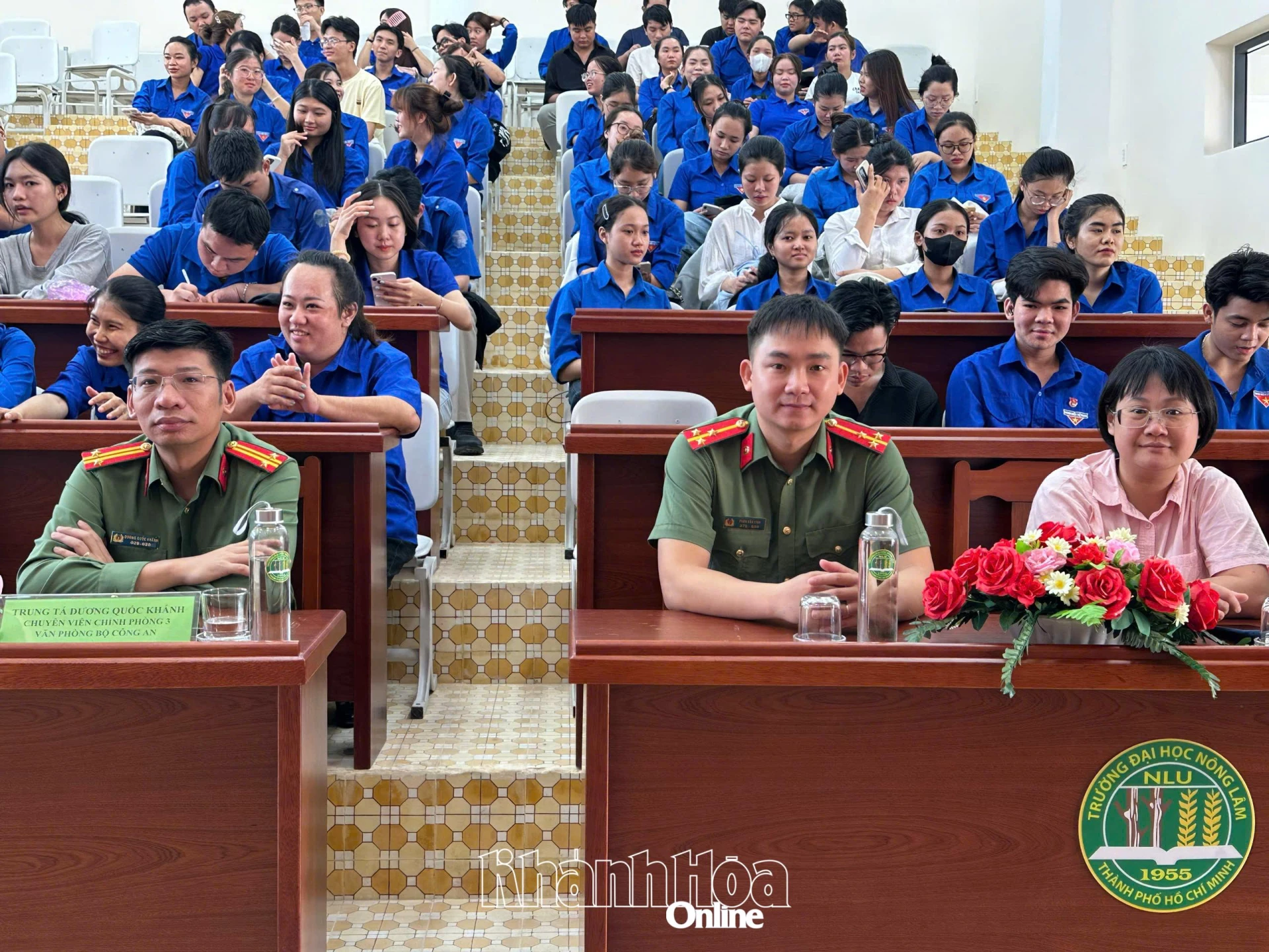 Các đại biểu và đoàn viên, thanh niên tham dự hội nghị.&nbsp;