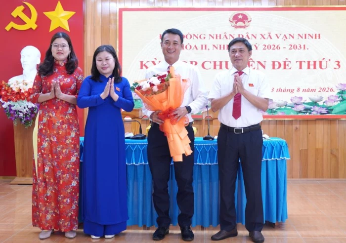 HĐND xã Vạn Ninh tổ chức Kỳ họp chuyên đề thứ 3