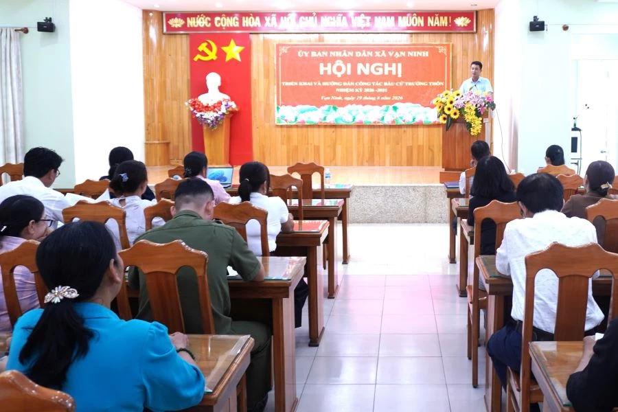 Quang cảnh hội nghị.