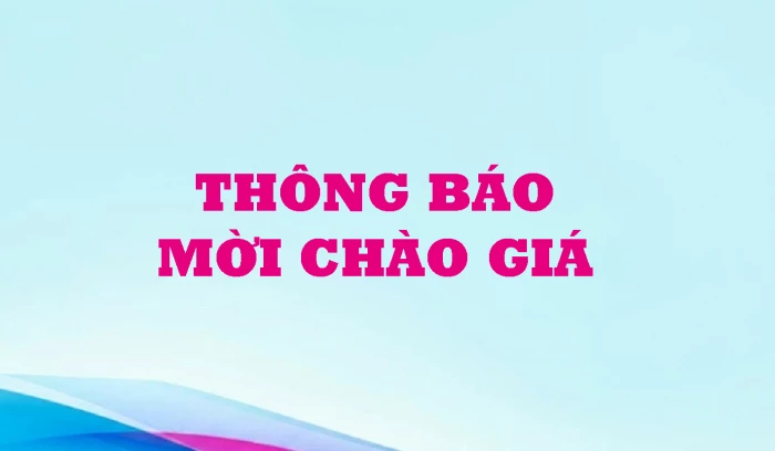 Mời chào giá mua sắm hóa chất phục vụ vận hành hệ thống tháp giải nhiệt và xử lý nước thải tại Cảng hàng không quốc tế Cam Ranh