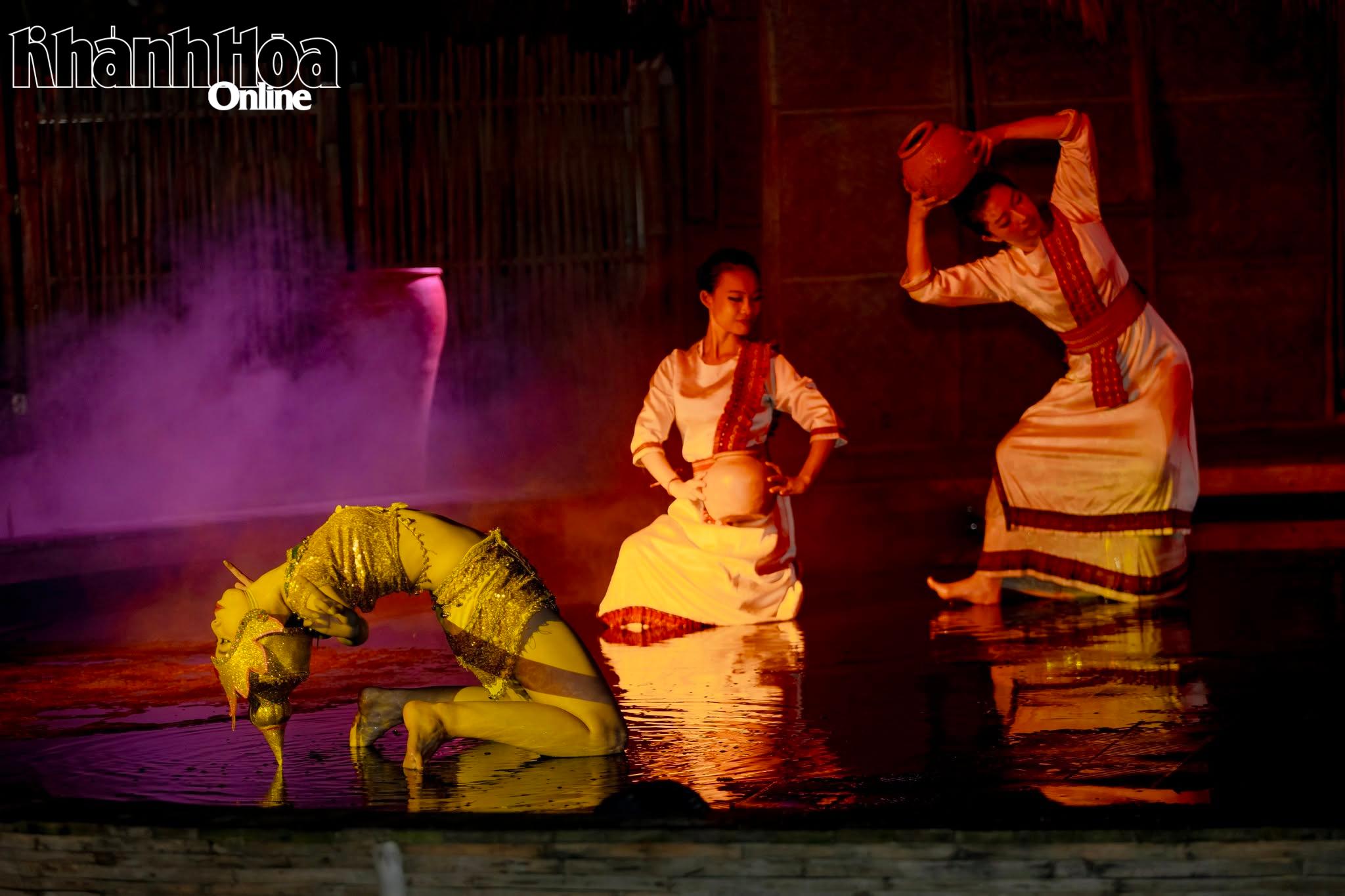 A Cham dance performance featured in the live-action show