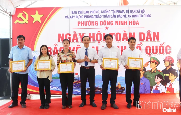 Phường Đông Ninh Hòa tổ chức Ngày hội Toàn dân bảo vệ an ninh Tổ quốc năm 2026
