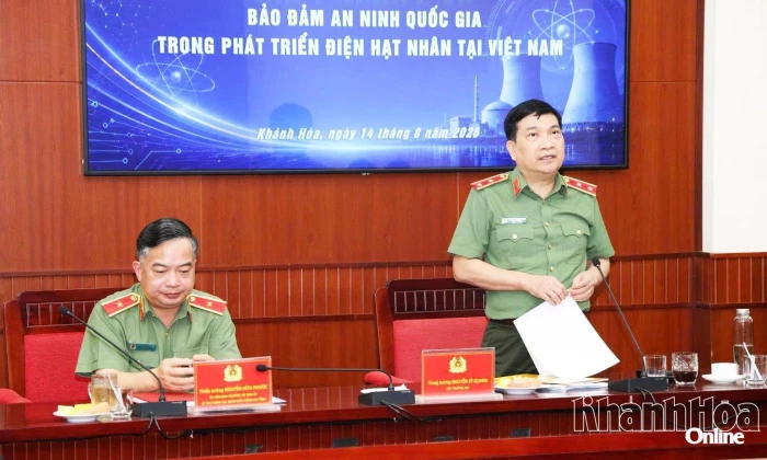 Chủ động bảo đảm an ninh quốc gia trong phát triển điện hạt nhân