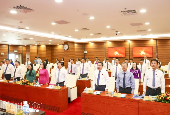 Khai mạc Kỳ họp chuyên đề lần thứ 4, HĐND tỉnh Khánh Hòa khóa VIII