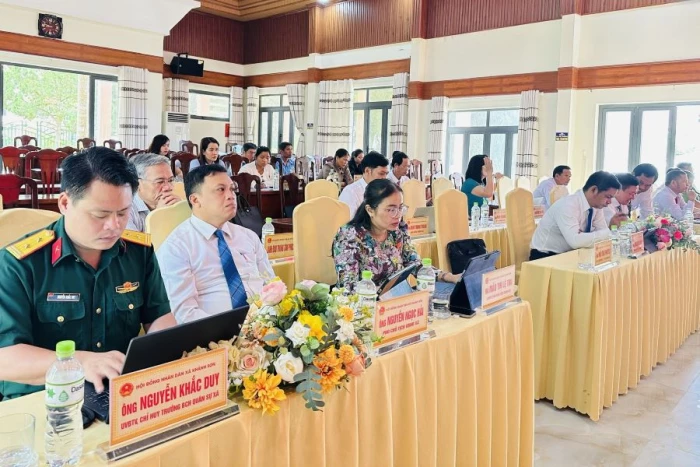 Kỳ họp chuyên đề HĐND xã Khánh Sơn khóa II 