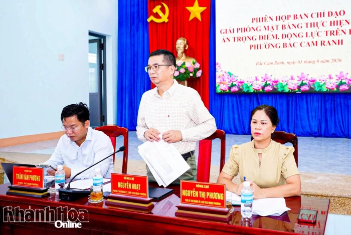Phường Bắc Cam Ranh phấn đấu hoàn thành giải phóng mặt bằng các dự án trọng điểm đúng tiến độ