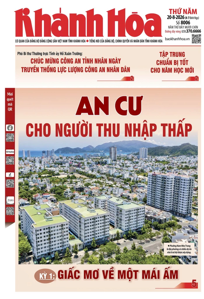 Đọc báo in số 8006 ngày 20/8/2026