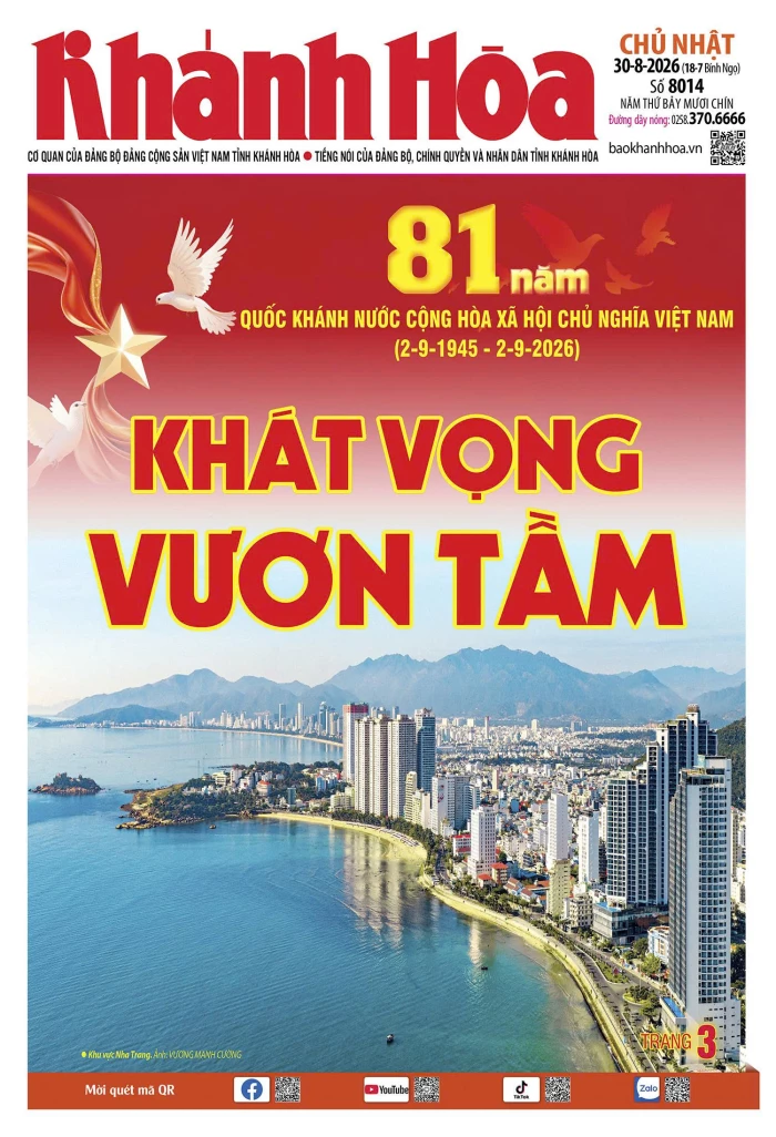 Đọc báo in số 8014 ngày 30/8/2026