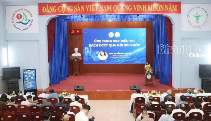 Hội thảo về ứng dụng công nghệ sinh học trong điều trị chấn thương do thể thao
