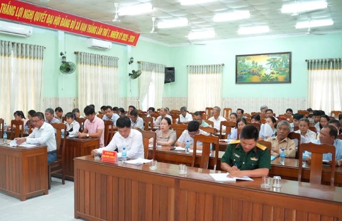 Xã Vạn Thắng triển khai công tác bầu cử trưởng thôn nhiệm kỳ 2026 - 2031