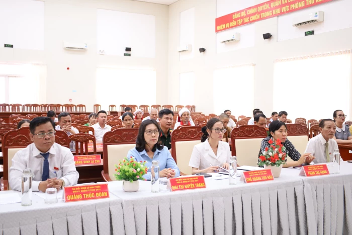 HĐND xã Ninh Phước thông qua nghị quyết tán thành chủ trương thành lập phường