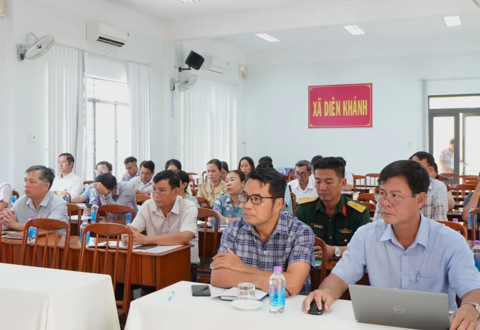 Hội nghị chuyên đề Ban Chấp hành Đảng bộ xã Diên Khánh