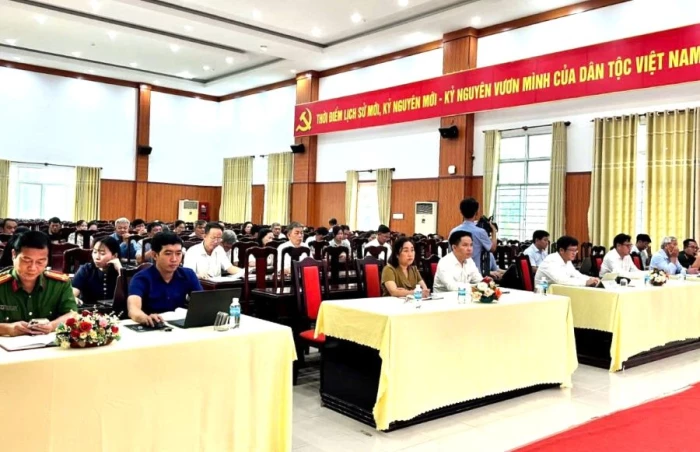 Phường Cam Ranh triển khai công tác bầu cử tổ trưởng tổ dân phố 